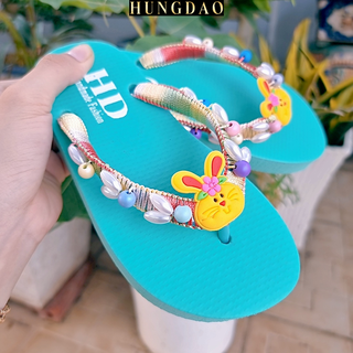 Dép trẻ em, dép kiểu bé gái dễ thương hình thỏ HD