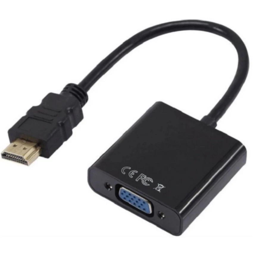 Cáp Chuyển Đổi Hdmi Sang Vga - Hdmi To Vga Adapter (đen)