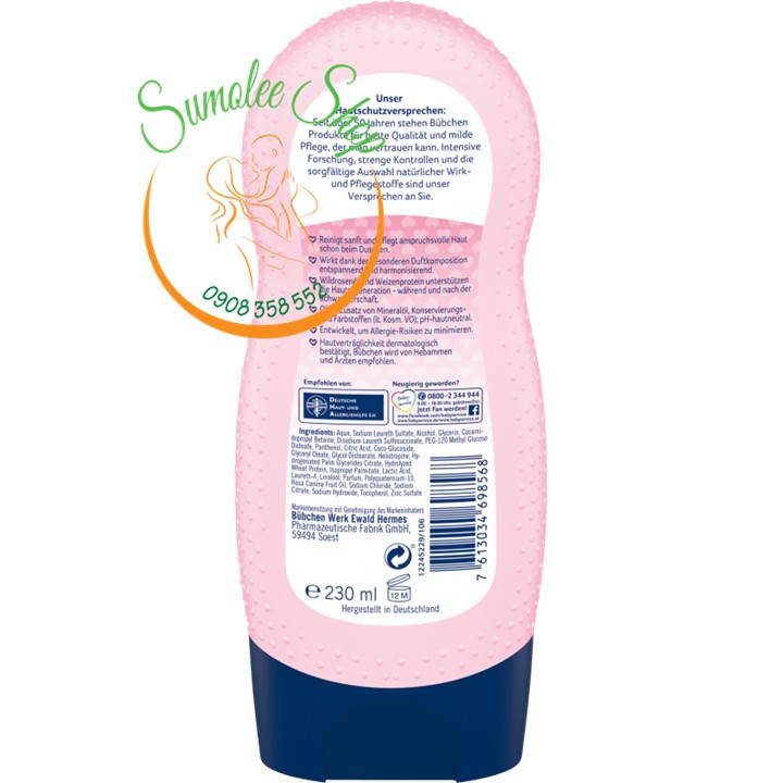 Sữa Tắm Cho Bà Bầu Mama Nội Địa Đức 230ml