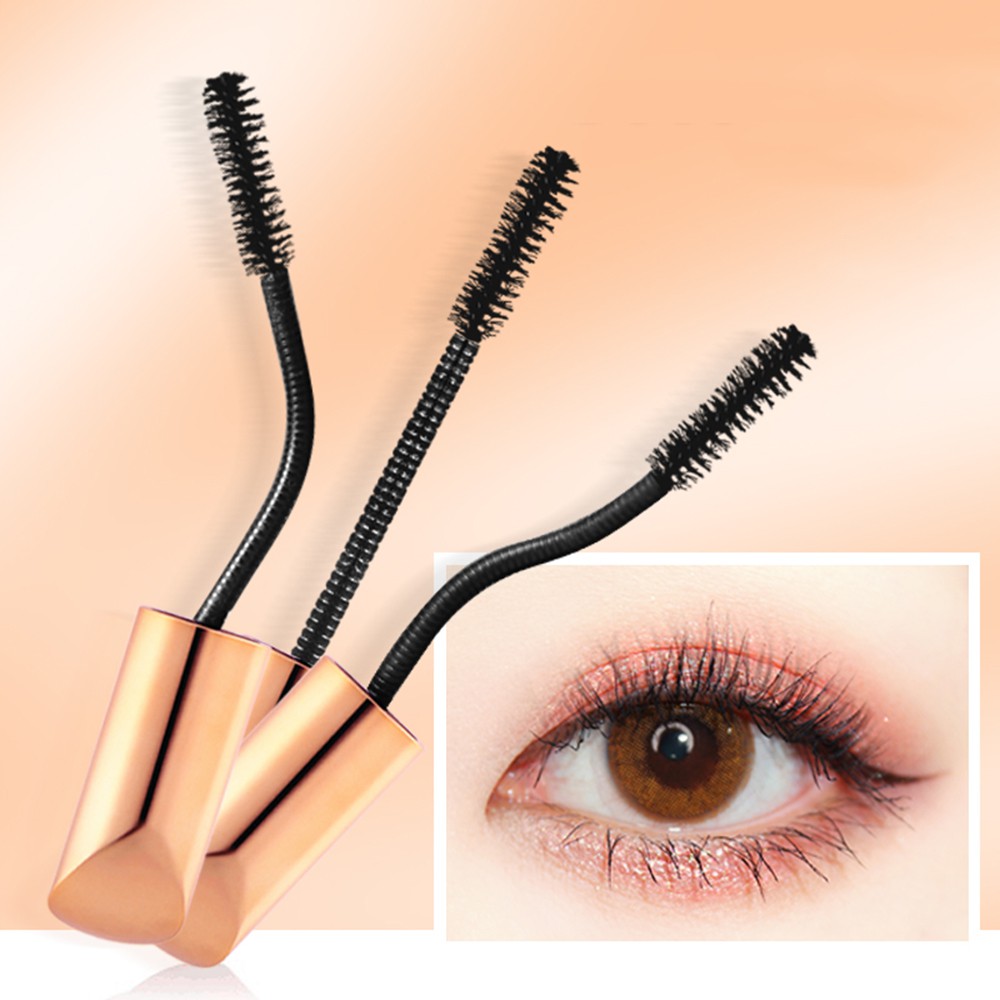 ☀☀☀ (Hàng Mới Về) Mascara Xoay 360 Độ Màu Đen Chống Thấm Nước Lâu Trôi Chuốt Dày Và Cong Mi Tự Nhiên ☝☝☝