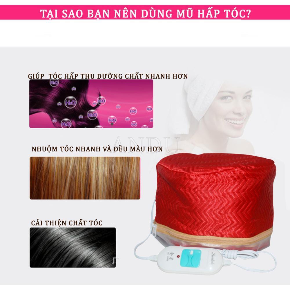 Mũ Hấp Tóc Tại Nhà Tiện Dụng, Mũ Hấp Tóc Cá Nhân Cao Cấp