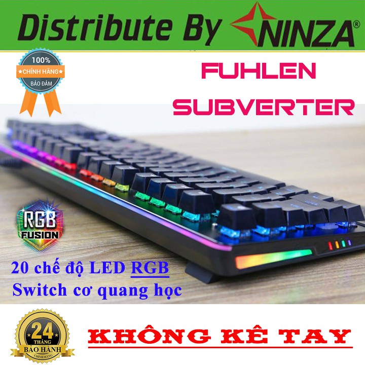 Bàn phím cơ Fuhlen Subverter [Bảo hành 24 tháng] RGB