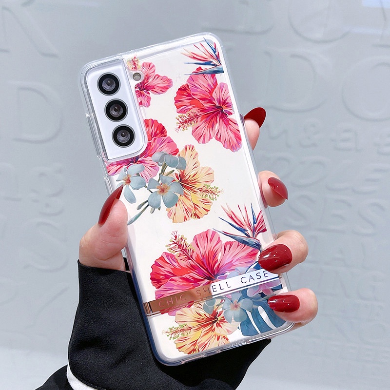 Ốp điện thoại mềm trong suốt chống va đập cho samsung s20 s21 plus s20 fe a12 a13 note 20 ultra