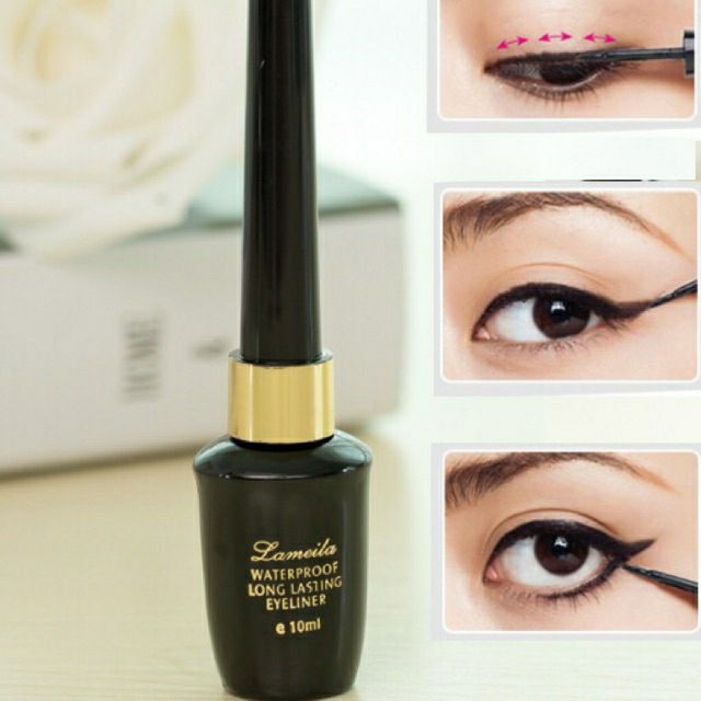 Kẻ Mắt Nước Waterproof Eyeliner 10ml Nội Địa Trung