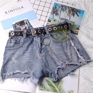 [ CÓ SẴN ] Thắt lưng lỗ kèm chain