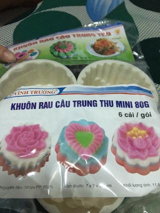 COMBO 6 KHUÔN THẠCH RAU CÂU MINI