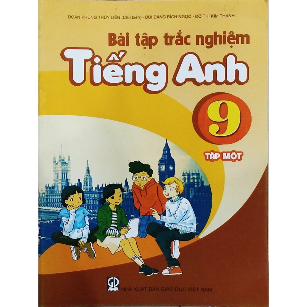 Sách - Bài tập trắc nghiệm tiếng anh lớp 8 ( tập 1), lớp 9 ( tập 1 )