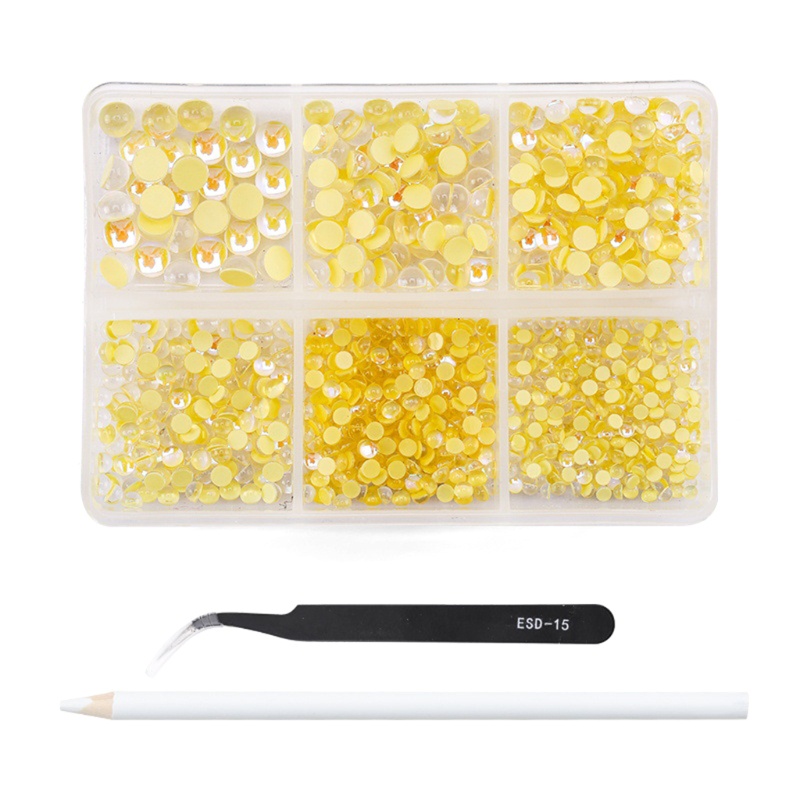 Đá Mocha Lấp Lánh Trang Trí Móng Tay Nghệ Thuật DIY