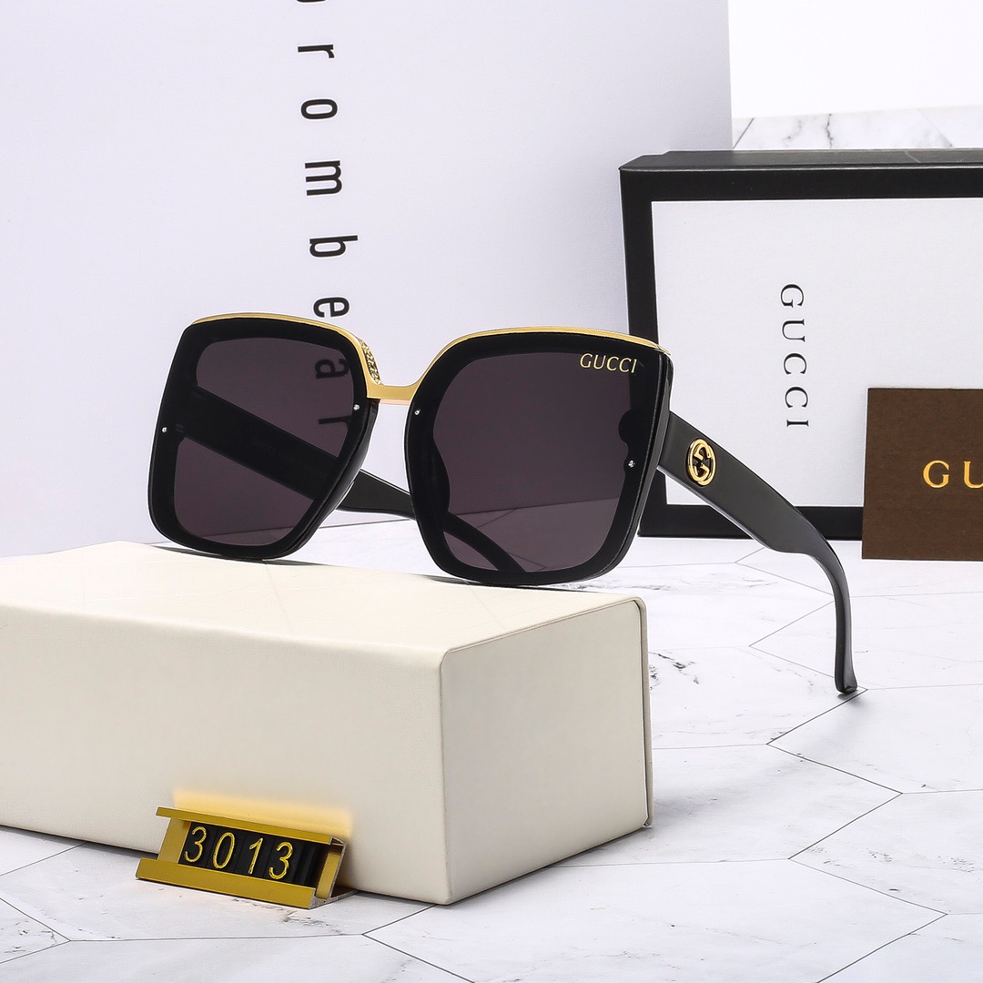 Gucci Kính râm 2021 kính chống tia UV phân cực mới của nam và nữ