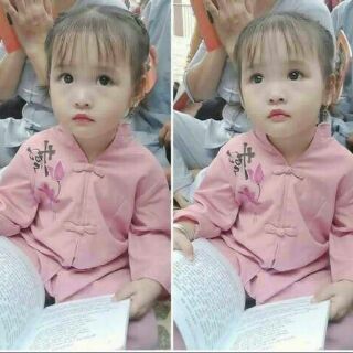 Đồ lam đi chùa cho bé