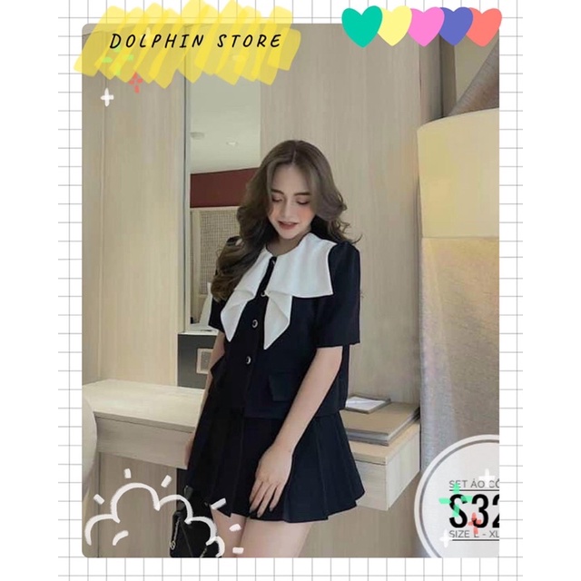 🔥BIGSIZE Set chân váy ulzzang🔥