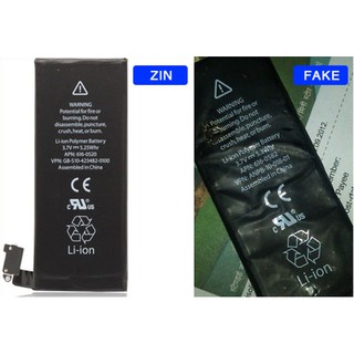 Pin iPhone 5s bao Zin