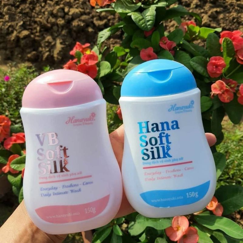 Dung Dịch Vệ Sinh Phụ Nữ Hana Soft Silk Hanayuki