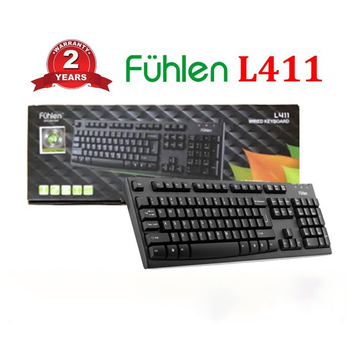 Bàn Phím có dây Fuhlen L411 USB