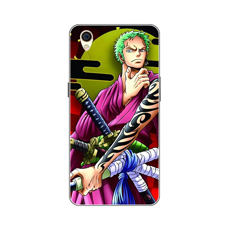 Ốp mềm hình hoạt hình Luffy Roronoa Zoro One Piece cho Asus ZenFone Live L1 ZA550KL ZA551KL X00RD Zenfone Live L2