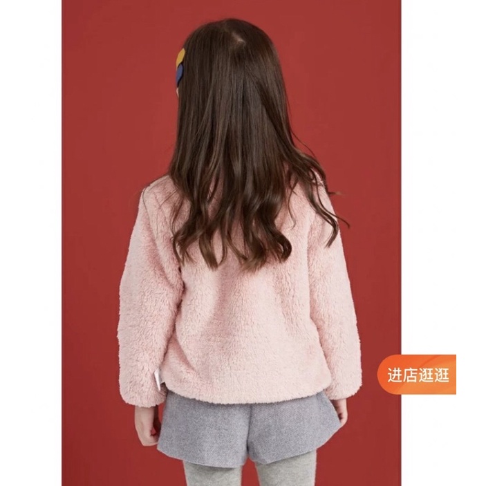 Áo Lông 2 Mặt Bé Gái Deesha_Áo Gió Cho Bé