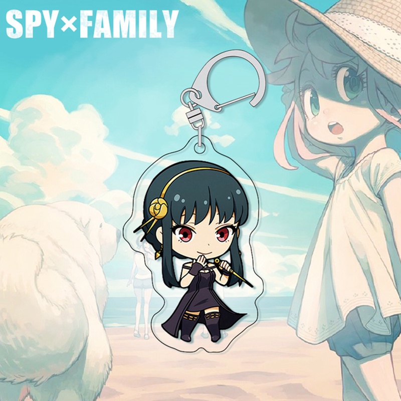 Khuôn Làm Móc Khóa Phong Cách Anime Spy X Family 6cm Thời Trang Nhật Bản