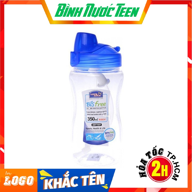 Bình Nước Nhựa Thể Thao Tritan Lock&Lock ABF708T (350ml)