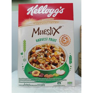 [375g – Harvest Fruit] Ngũ cốc hỗn hợp trái cây khô [Thailand] KELLOGG'S Mueslix Cereal (halal) (hty-hk)