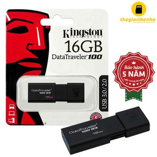 Usb 16gb 3.0 kingston data traveler 100g3