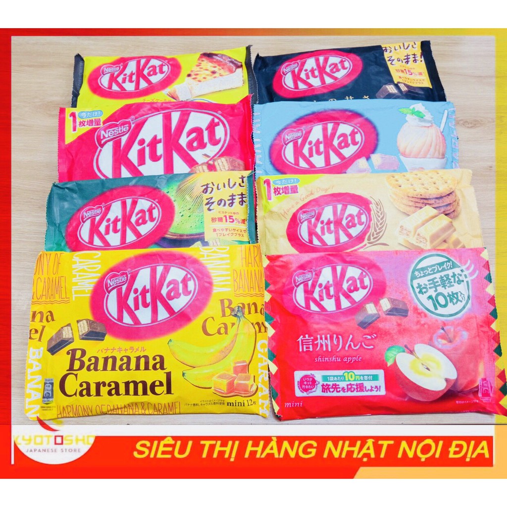 Bánh Nestle Kitkat 8 vị nhật bản