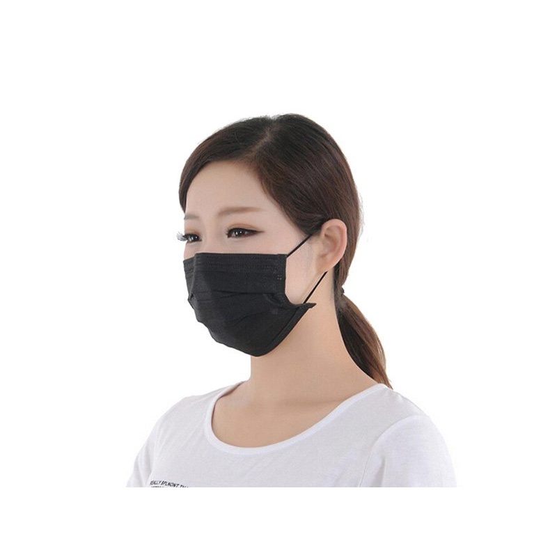 Khẩu Trang Y Tế 4 Lớp Màu Đen VIETNAM MEDICAL - Hàng chính hãng