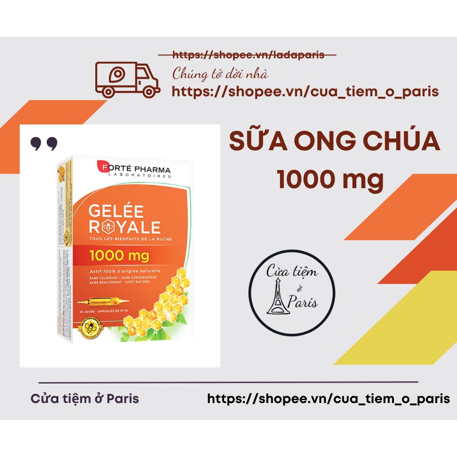 SỮA ONG CHÚA GELEE ROYALE 1000MG