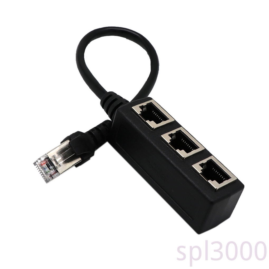 Dây Cáp Chia Mạng Lan Rj45 1 Ra 3 Cổng