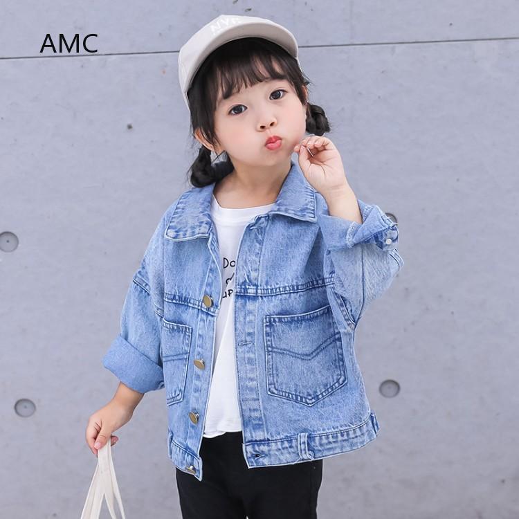 Áo khoác jean phong cách cá tính cho trẻ em
