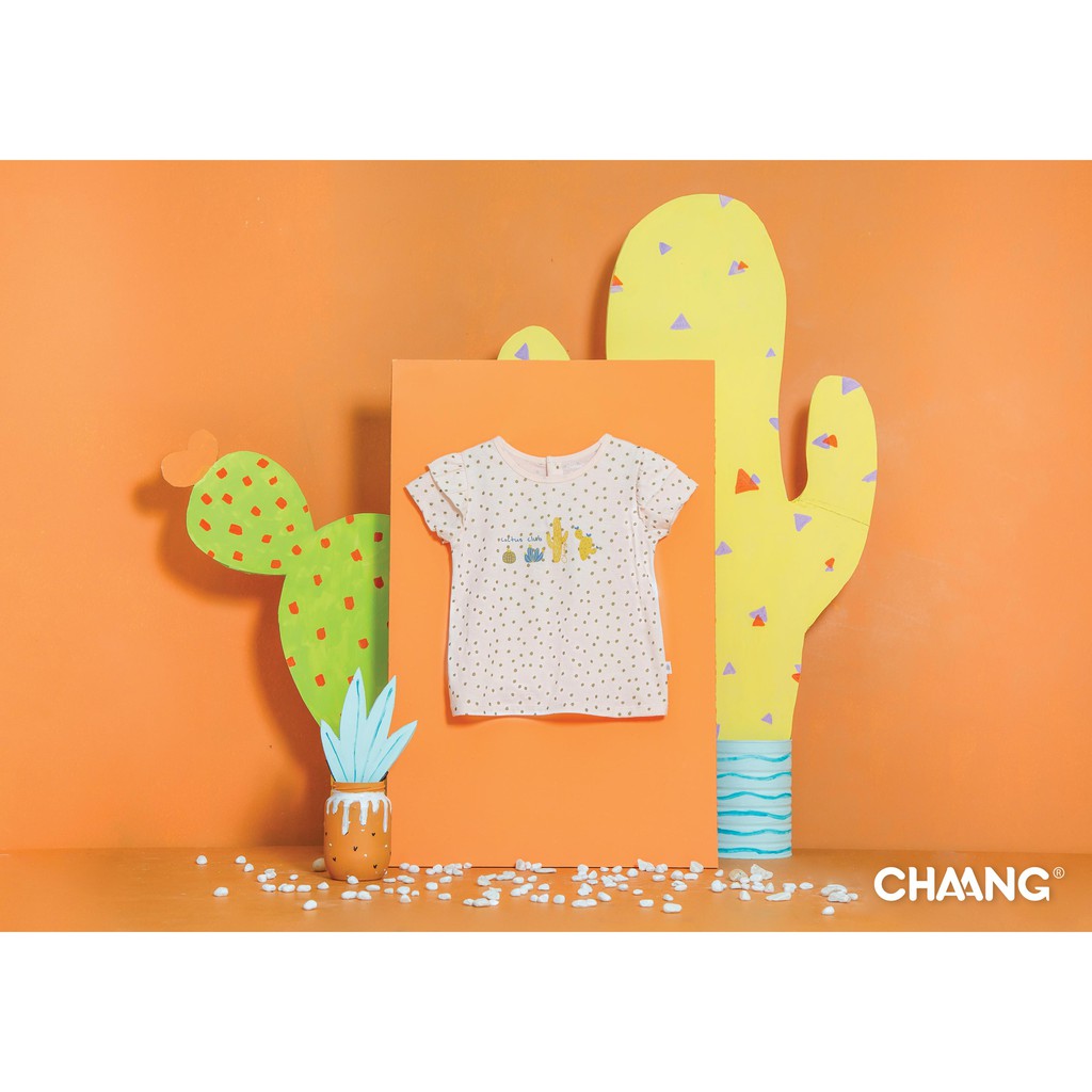 [CHÍNH HÃNG] Áo phông cotton cộc tay Sahara Chaang - 2 màu