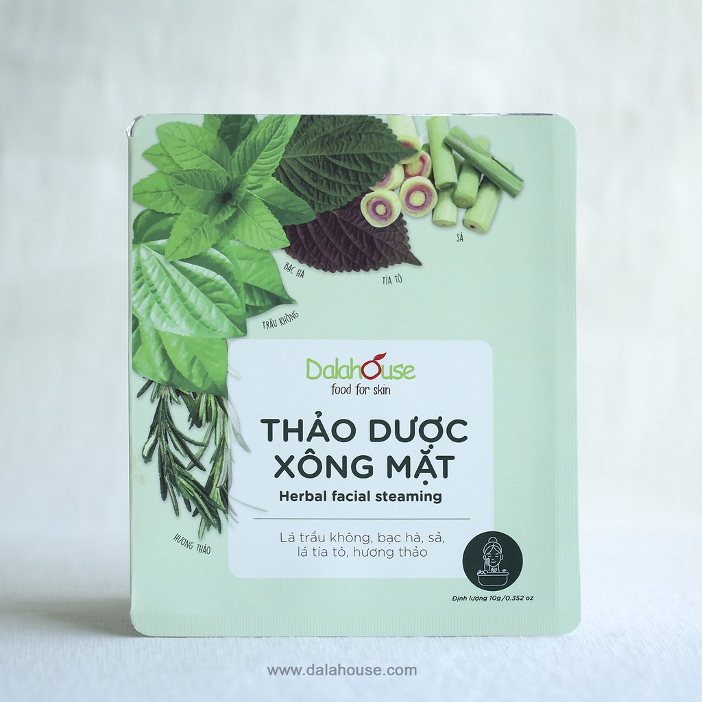 Thảo dược xông mặt Dalahouse 100% từ thiên nhiên