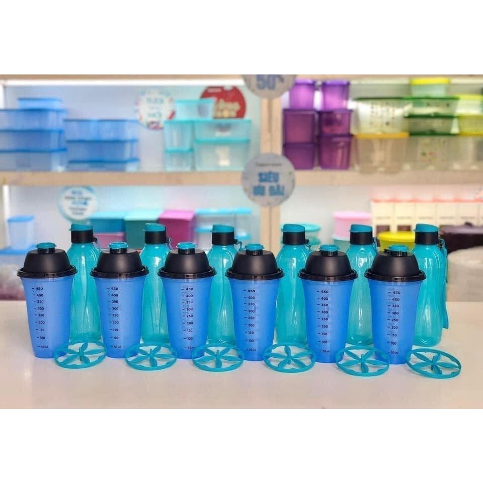 Bộ Sản Phẩm bình lắc Shake N Go tặng bình eco 90ml