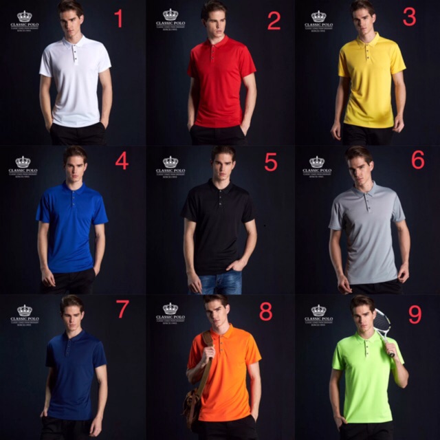 áo thun có cổ hàng nhập khẩu chính hãng CLASSIC POLO | BigBuy360 - bigbuy360.vn