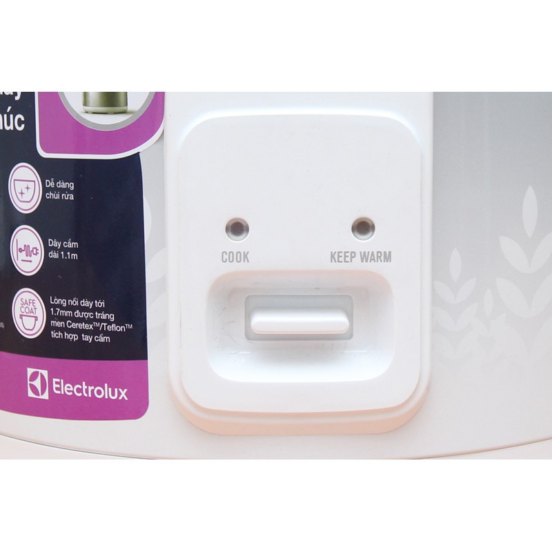 Nồi cơm điện Electrolux 1.8 lít ERC3305