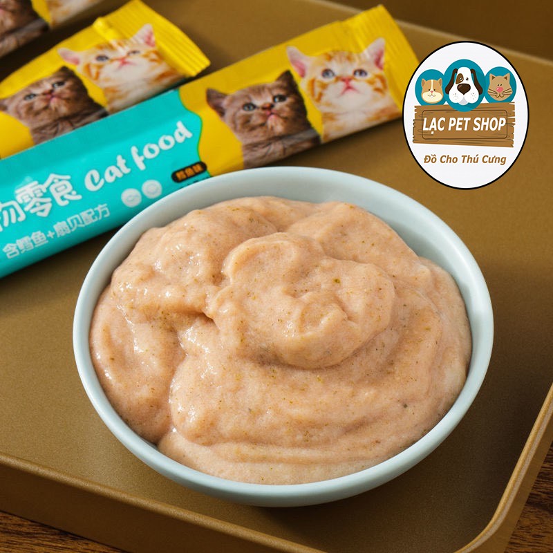 Pate Catfood Cho Mèo - 14gr Mỗi Thanh - Mix 3 Vị Bò, Gà, Cá Ngẫu Nhiên