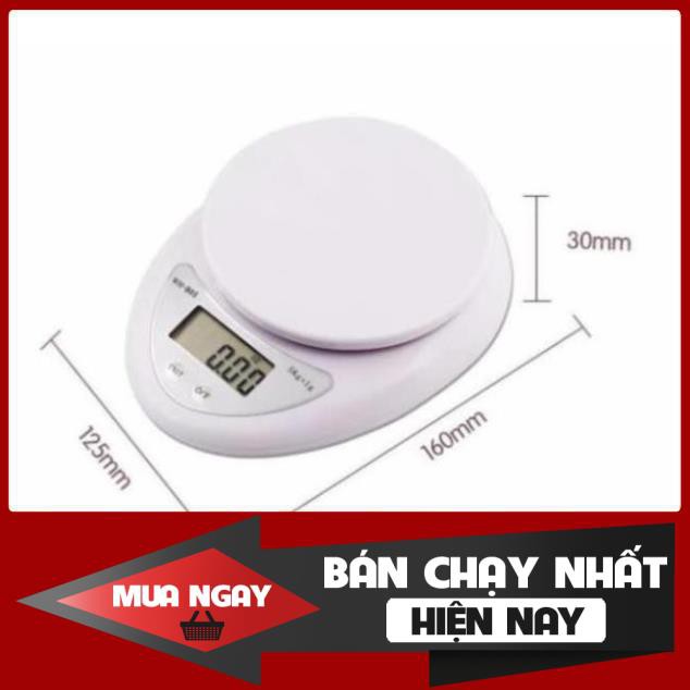 CÂN TIỂU LY 5 KG ELECTRONIC KITCHEN SCALE