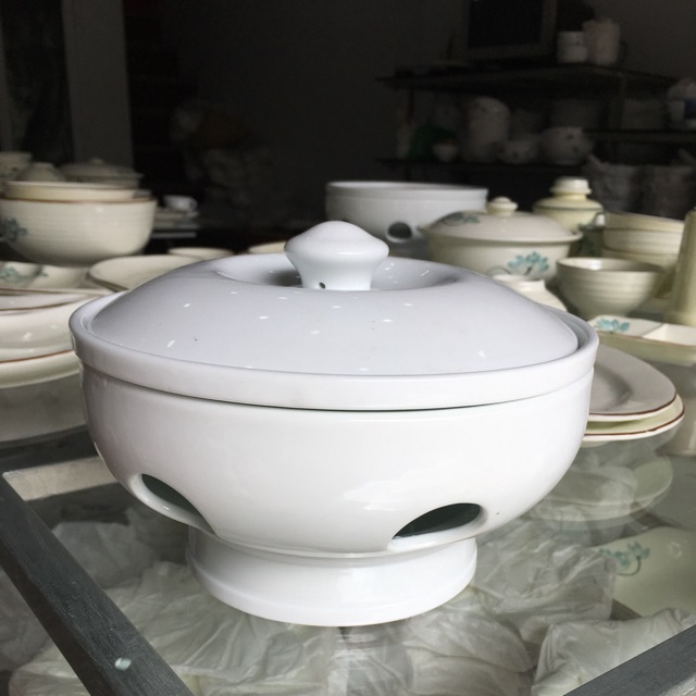 Bát hâm nóng có nắp