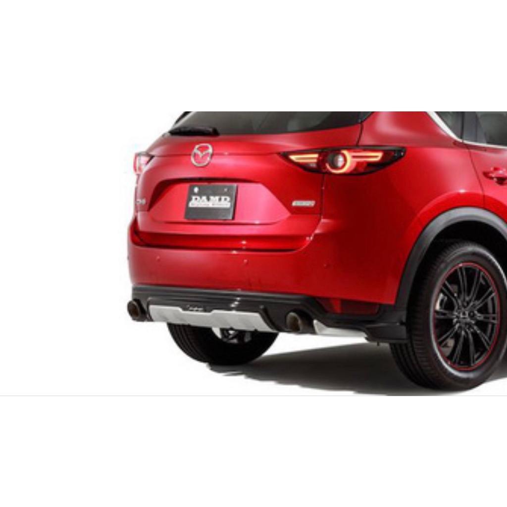 Ốp cản trước sau có đèn LED xe Mazda Cx5 2018-2022, mẫu lip cản trước sau có led Cx5