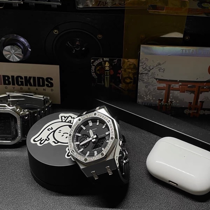 ĐỒNG HỒ NAM CASIO GSHOCK GA-2100 custom AP DIAMON