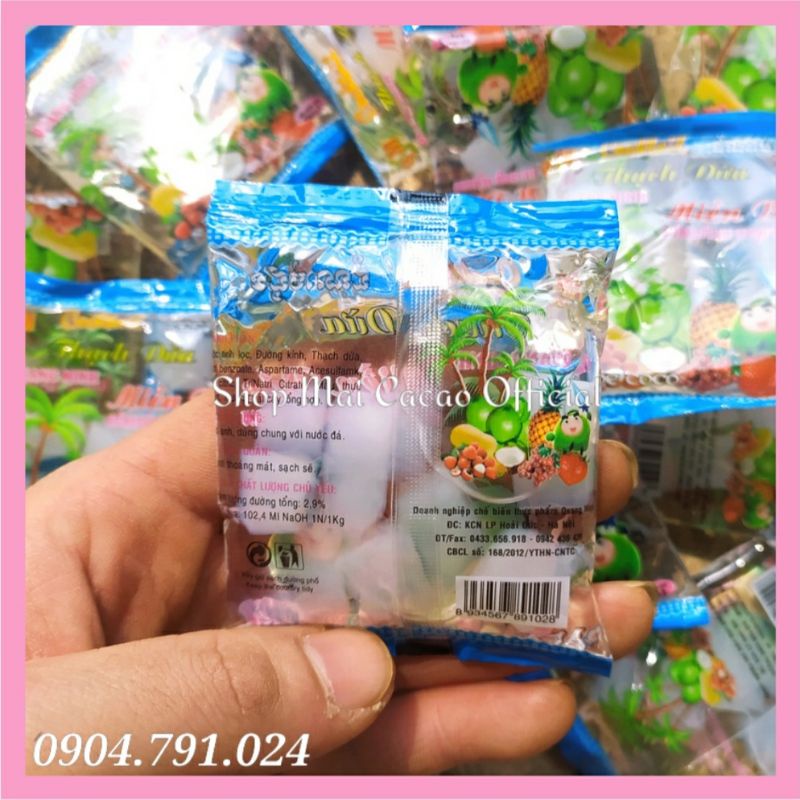 Thạch dừa Miền Bắc 1 bịch 20 gói