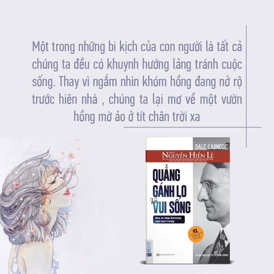 BIZBOOKS - Sách Quẳng Gánh Lo Đi Và Vui Sống