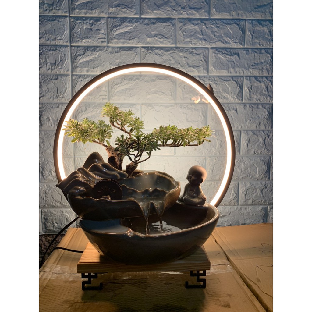 thác hương trầm cao cấp, đài thưởng trầm, thác nước phong thủy cao cấp, đài phun nước cao cấp. TDVN