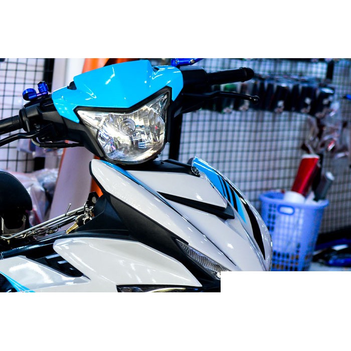 Tem trùm exciter 150 xanh ngọc mx king mẫu mới, độ team trùm decal xe máy ex dán đời 2015-2020