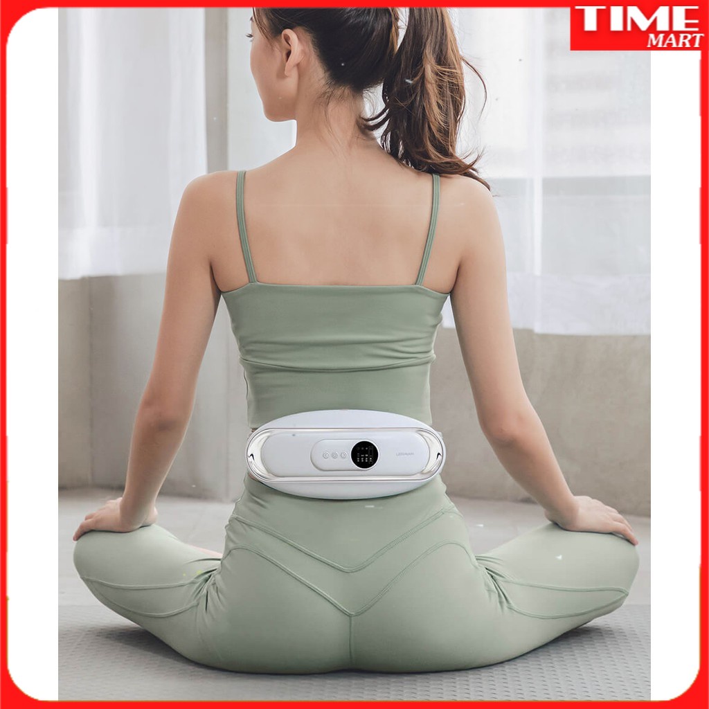 [CHÍNH HÃNG] Máy massage lưng, eo Leravan EMS bằng xung điện, hồng ngoại [TIME_MART siêu thị tiện ích gia đình]