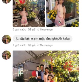 ÁO DÀI CÁCH TÂN CHO BÉ