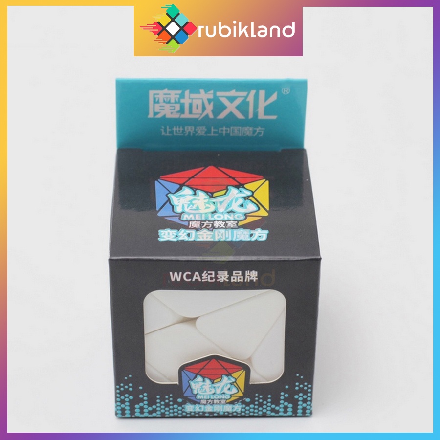 Rubik MoYu Axis Cube Stickerless MeiLong Rubic Stickerless Biến Thể Không Viền Đồ Chơi Trí Tuệ