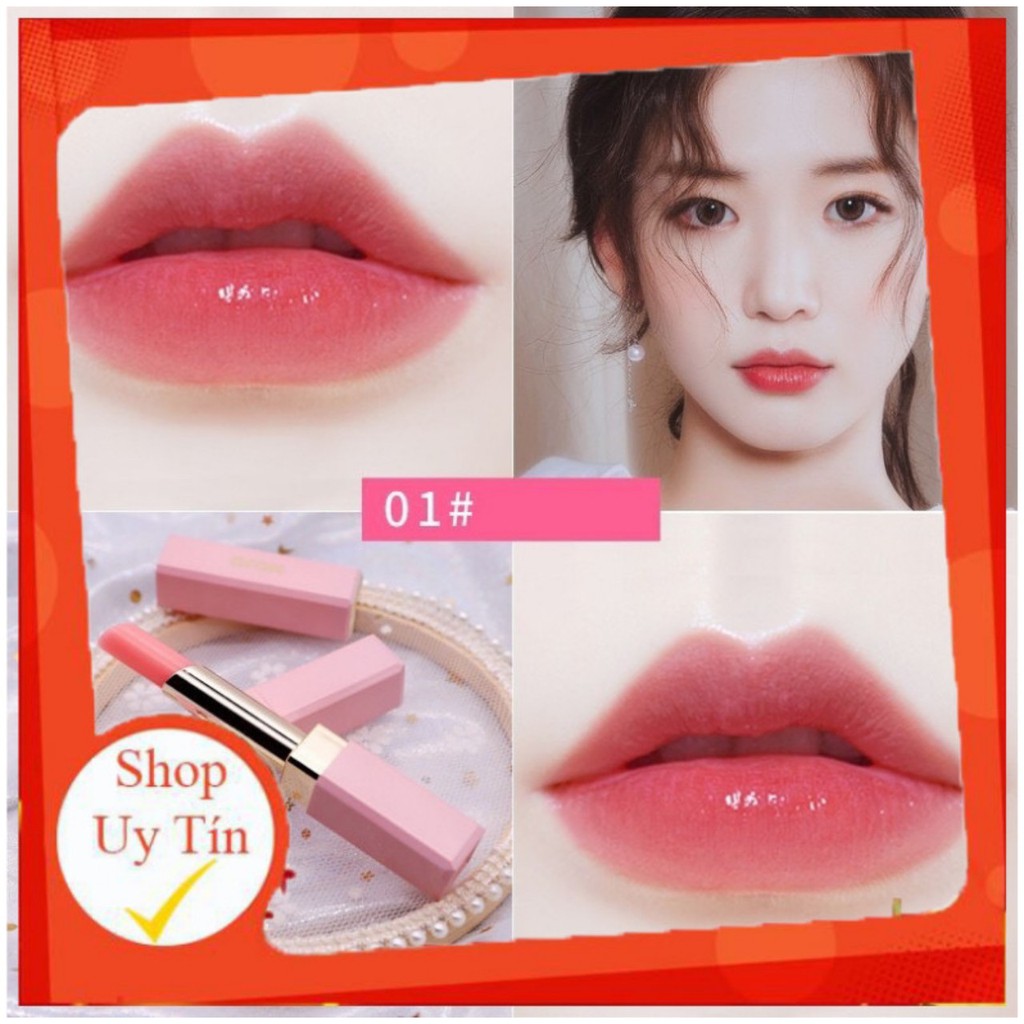 Son Dưỡng Môi Có Màu HOJO có thể thay đổi màu sắc giúp dưỡng ẩm cho môi căng mọng | BigBuy360 - bigbuy360.vn