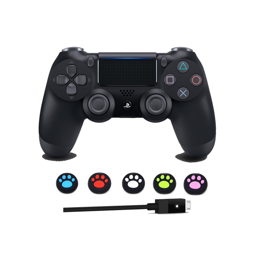 Tay Cầm Sony DualShock 4 PS4 Chĩnh Hãng + Cáp USB Chơi Game Tối Ưu Cho PC / FO4 / FIFA