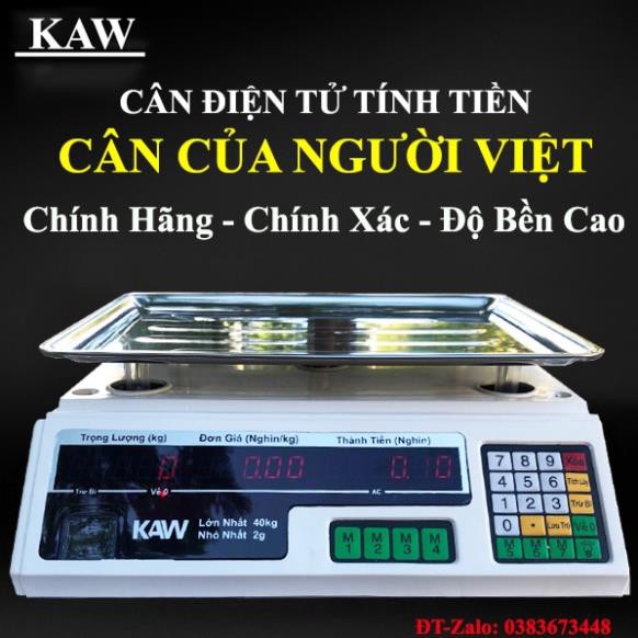 ✔️ Cân Thực Phẩm Điện Tử Tính Tiền Gia Đình, Đồ Dùng Nhà Bếp - Cân Điện Tử Tính Tiền Sạc Pin Màn Hình LCD 40Kg [BH 1-1]