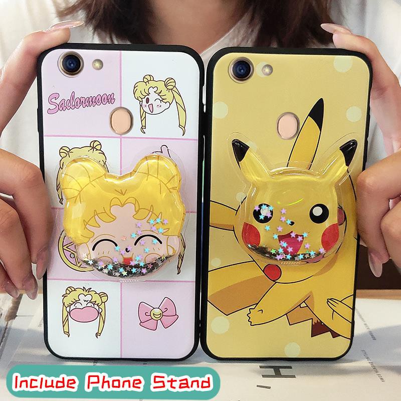 foothold Fashion Design Phone Case For OPPO A73/A75/F5/A75S Back Cover Cover For Woman Cartoon Cartoon Shockproof TPU